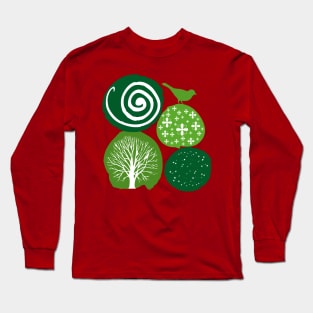 Nature Abstract Long Sleeve T-Shirt